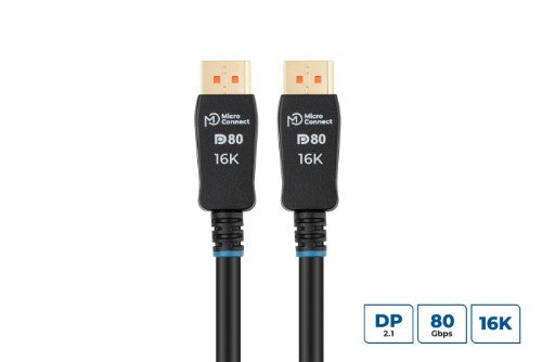 Microconnect MC-DP-MMG-100V2.1 DisplayPort cable 1 m Black