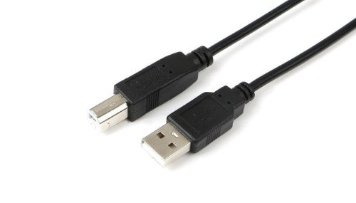 Microconnect USBAB3B USB cable USB 2.0 3 m USB A USB B Black