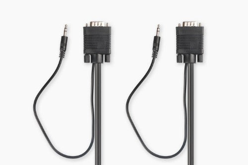 Microconnect MONGG10BMJ video cable adapter 10 m VGA (D-Sub) + 3.5mm Black