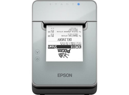 Epson TM-L100 (121A0): USB, Ethernet, Sync & Charge, Bluetooth, Linerfree, PS, UK, Black