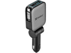 Sandberg Car Charger 3in1 72W FlexCable