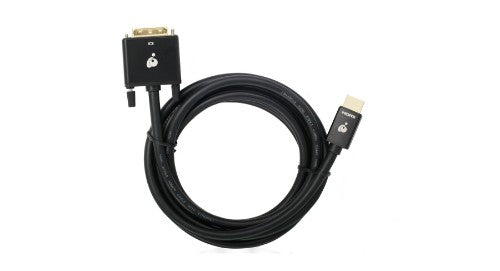 iogear GHDDVIC4K3 video cable adapter 2 m HDMI Type A (Standard) DVI-D Black