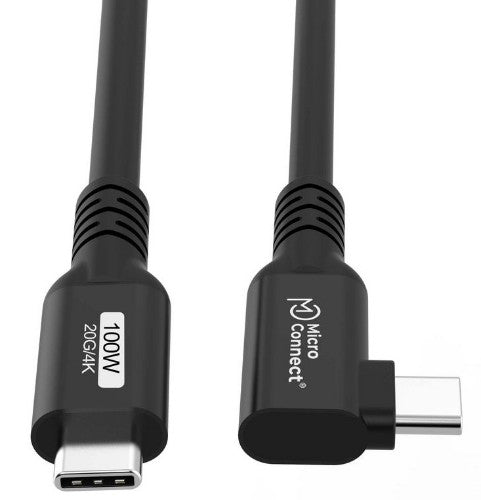Microconnect USB3.2CC01-A USB cable USB 3.2 Gen 2x2 1 m USB C Black