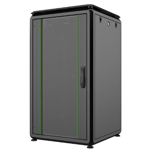 Lanview RDL20U66BL rack cabinet 20U Freestanding rack Black