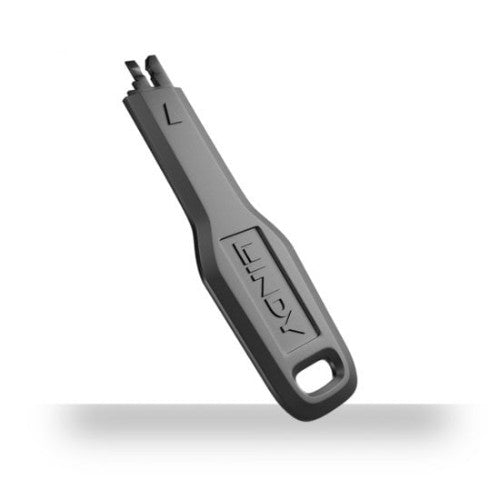 Lindy RJ-45 Port Blocker key, Black