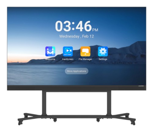 Leyard M135 Signage Display Interactive flat panel 3.43 m (135") LED Wi-Fi 450 cd/m² Full HD Black Built-in processor Android 16/7