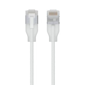 Ubiquiti UACC-Cable-Patch-EL-C6A-0.15M-W-24 networking cable Translucent, White Cat6a