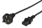 Microconnect PE010418AUSTRALIA power cable Black 1.8 m Power plug type I C13 coupler