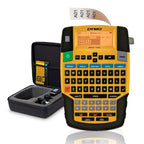 DYMO Rhino 4200 Industrial Label Maker Kit Case | QWERTY Keyboard & Time-Saving Hot Keys | Durable Label Printer for Job Sites and Heavy-Duty Labelling Jobs