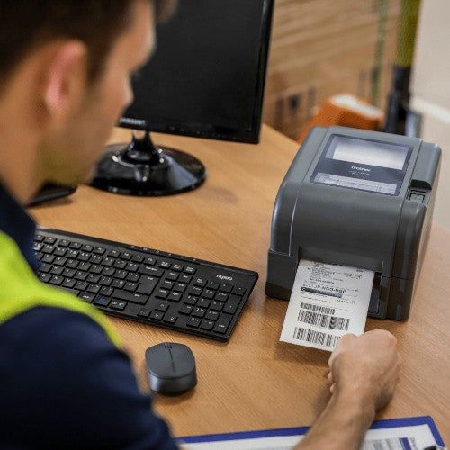 Brother TD-4420TN label printer Direct thermal / Thermal transfer 203 x 203 DPI 152 mm/sec Wired Ethernet LAN