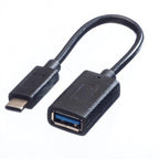 VALUE Cableadapter, USB3.1, C-A, M/F 0.15 m