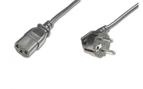 Mercodan 580820014 power cable Black 1.8 m Power plug type F C13 coupler