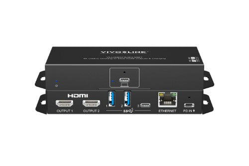 Vivolink USB-C HUB for conference VLUSBCHUB3-MST USB graphics adapter 3840 x 2160 pixels