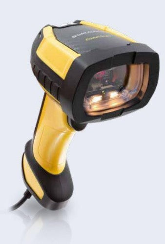 Datalogic PD9630-DCK1 barcode reader Handheld bar code reader 1D/2D Black, Yellow