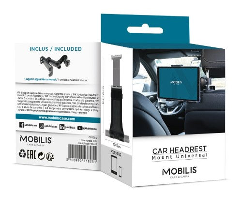 Mobilis U.FIX Active holder Mobile phone/Smartphone, Tablet/UMPC Black