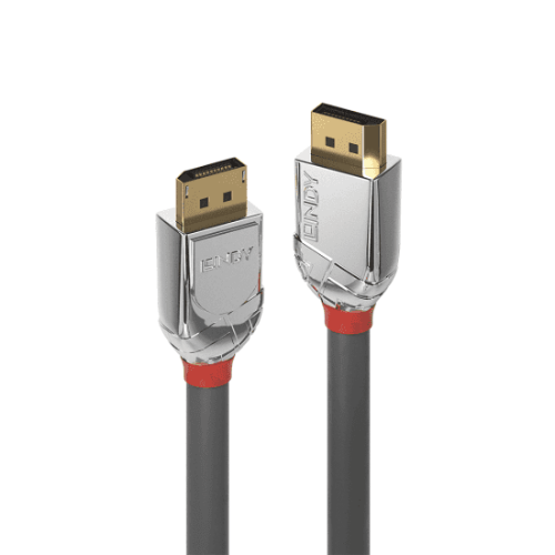 Lindy 1m DisplayPort 1.4 Cable, Cromo Line