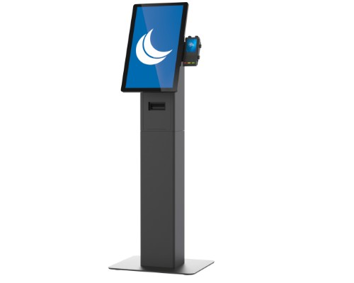 Ergonomic Solutions SpacePole Kiosk SpacePole Mini Kiosk Floorstand