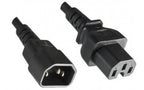 Mercodan 505080001 power cable Black 2 m C14 coupler C15 coupler