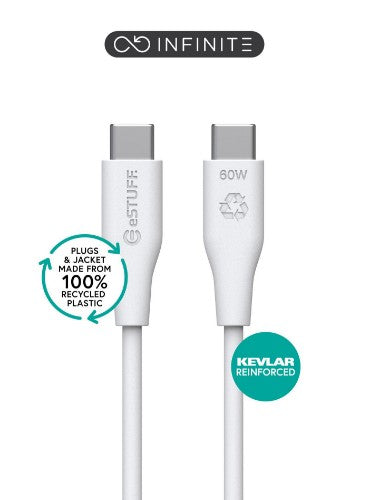 eSTUFF ES604070 USB cable USB 2.0 0.5 m USB C 60 W White