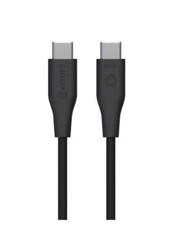 eSTUFF ES604380 USB cable USB 2.0 3 m USB C 60 W Black