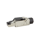 LogiLink MP0040 wire connector RJ-45 Black, Metallic