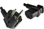 Microconnect PE010518L power cable Black 1.8 m Power plug type E+F C13 coupler