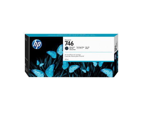 HP P2V83A/746 Ink cartridge black matt 300ml for HP DesignJet Z 6/9+
