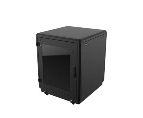 Lanview RDLAK16U758BL rack cabinet 16U Freestanding rack Black