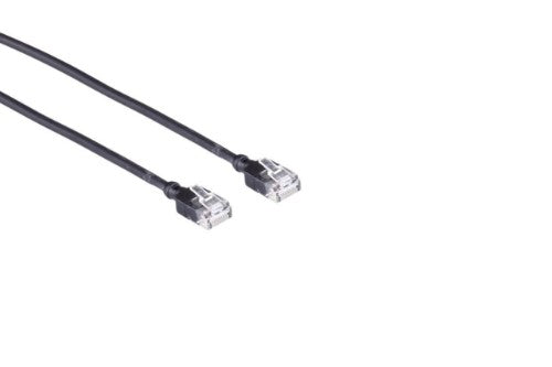 Mercodan 371928100 networking cable Black 10 m Cat6a U/UTP (UTP)