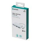 eSTUFF USB-C to 2 x USB 3.0 & 2 x USB-C 3.1