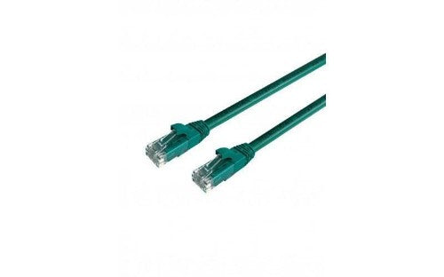 Mercodan UltraFlex Patchkabel KAT6 UTP, 10m, Grøn, LSZH Halogenfri, AWG26, kobber, FLUKE testet networking cable Green Cat6 U/UTP (UTP) Round