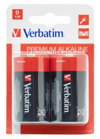 Verbatim D Alkaline Batteries