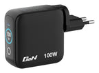 Verbatim Mini GaN Charger 100W with Display