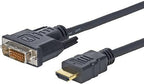 Vivolink PROHDMIDVI1 video cable adapter 1 m HDMI Type A (Standard) DVI-D Black
