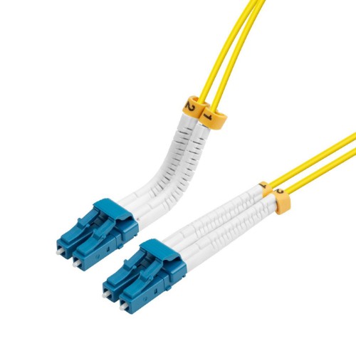 Lanview LVO231409-FLEX InfiniBand/fibre optic cable 5 m LC Yellow