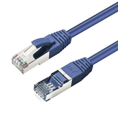 Microconnect MC-SFTP6A015B networking cable Blue 1.5 m Cat6a S/FTP (S-STP) Round