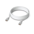Ubiquiti UACC-Cable-Patch-EL-8M-W networking cable Translucent, White Cat6