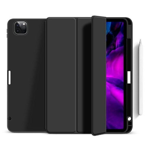 eSTUFF ES68201310-BULK tablet case Folio Black, Transparent