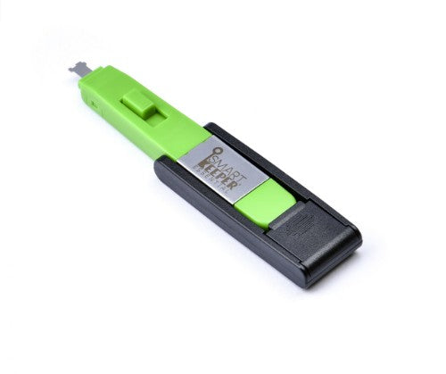 Smartkeeper UL04PKGN port blocker Port blocker + key Mini-USB Type-B Green Plastic 1 pc(s)