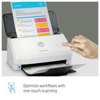 HP ScanJet Pro 3000 s4 Sheet-fed scanner 600 x 600 DPI A4 Black, White