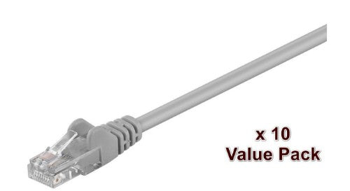Microconnect V-UTP5005VP networking cable Grey 0.5 m Cat5e U/UTP (UTP)
