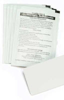 Zebra 104531-001 printer cleaning Printer cleaning sheet