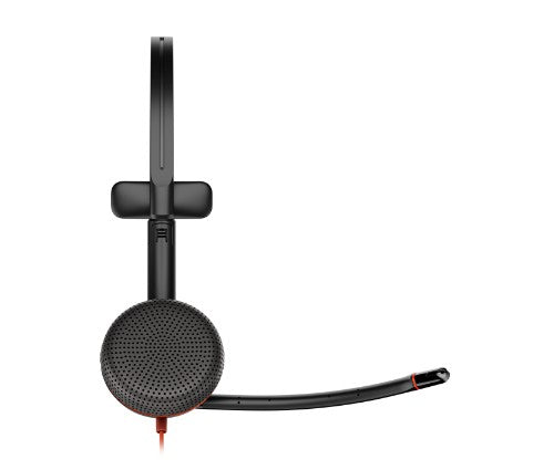 HP Poly Blackwire 3215 Monaural USB-C Headset +3.5mm Plug +USB-C/A Adapter (Bulk)