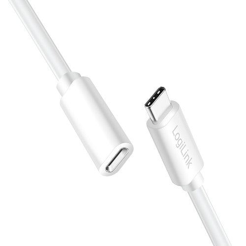 LogiLink CU0222 USB cable USB 2.0 3 m USB C White