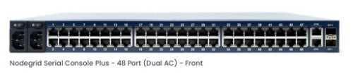 ZPE Nodegrid Serial Console Plus 48-port Cisco Rolled, Dual AC, 4-Core Intel CPU, 4GB DDR4, 32GB SSD, 2 SFP+, 2 GbE, 2 USB 3.0, 1 HDMI, 1 console, 4G LTE (CAT 12)