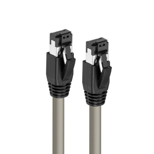 Microconnect MC-SFTP80025 networking cable Grey 0.25 m Cat8.1 S/FTP (S-STP)