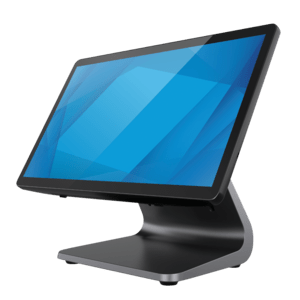 Elo Touch Solutions E-Series 3, Win 11, 15.6-inch wide, 1920x1080 FHD display, N97 CPU, 16GB RAM, 256GB SSD, Projected Capacitive 10-touch, Clear, Ethernet, Black, Stand, Worldwide