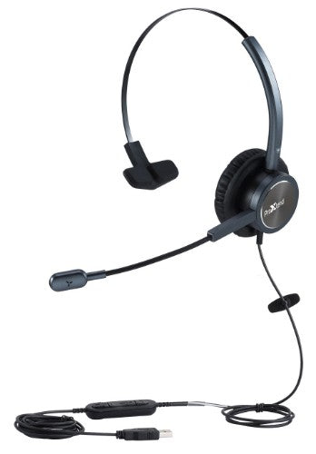 ProXtend Epode Headset Wired Head-band Calls/Music Black