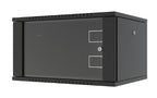 Lanview RWF07U45BL rack cabinet 7U Wall mounted rack Black