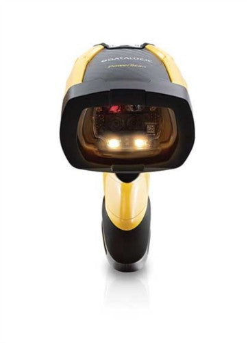 Datalogic PM9600-HP910RBK20 barcode reader Handheld bar code reader 1D/2D Laser Black, Yellow